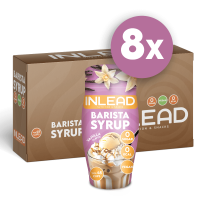 Inlead Barista Syrup - [8er Display] 8 x 65ml Vanilla