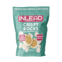 Inlead Crispy Rocks 150g White Choc Coconut