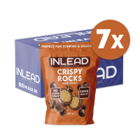 Inlead Crispy Rocks Milk Choc 7 x 150g