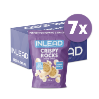 Inlead Crispy Rocks White Choc 7 x 150g