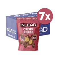 Inlead Crispy Rocks Milk Choc Cinnamon 7 x 150g