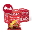 Inlead High Protein Tortilla Chips Paprika 6 x 50 g