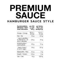 Inlead Premium Sauce - [6er Karton] 6 x 350ml Burger Sauce Style