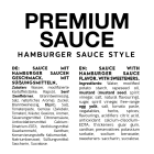 Inlead Premium Sauce - [6er Karton] 6 x 350ml Burger Sauce Style