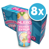Inlead Squeeze Syrup - [8er Display] 8 x 65ml Tropical...