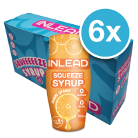 Inlead Squeeze Syrup - [6er Display] 6 x 65ml Miami Orange