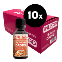 Inlead Flavor Drops [10er Karton] 10 x 30ml Caramel
