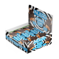 Inlead Peanut Cups - [15er Display] 15 x 50 g Vegan Dark...