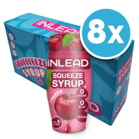 Inlead Squeeze Syrup - [8er Display] 8 x 65 ml Cherry