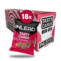 Inlead Tasty Cards - [Karton] 18 x 52g Salted Caramel